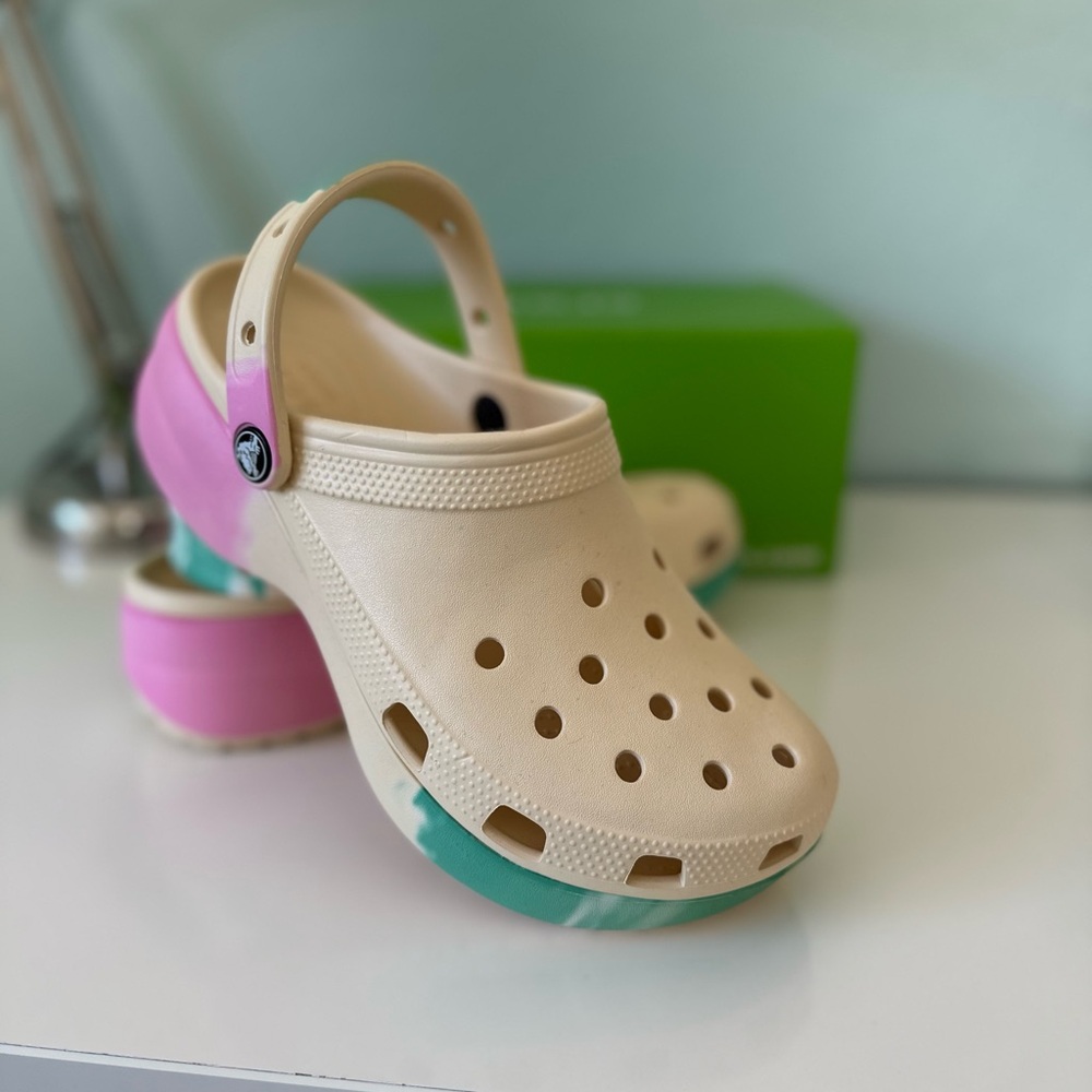 Croc Classic Ombre Platform Clog